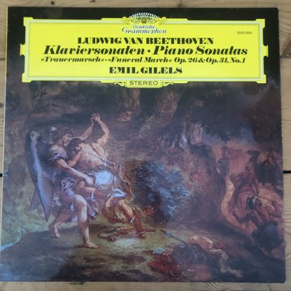 2530 654 Beethoven Piano Sonatas Op. 26 & Op. 31, No. 1 / Emil Gilels