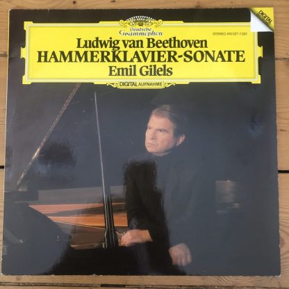 410 527-1 Beethoven Hammerklavier Sonata / Emil Gilels