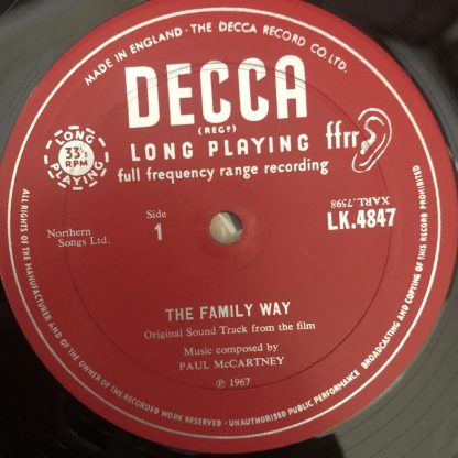 LK 4847 Paul McCartney - The Family Way