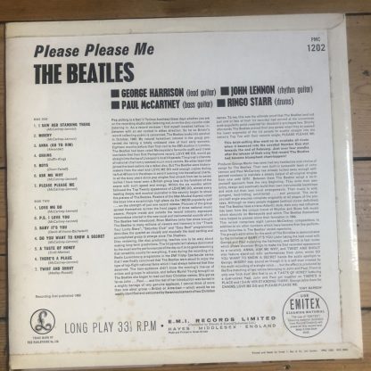 PMC 1202 The Beatles Please Please Me