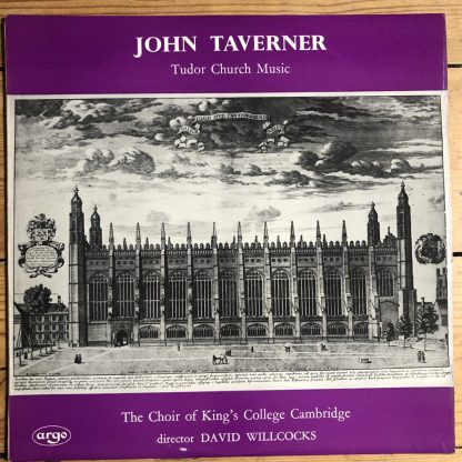 ZRG 5316 John Tavener Tudor Church Music
