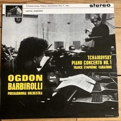 ASD 542 Tchaikovsky Piano Concerto No 1 / John Ogdon / Barbirolli W/G