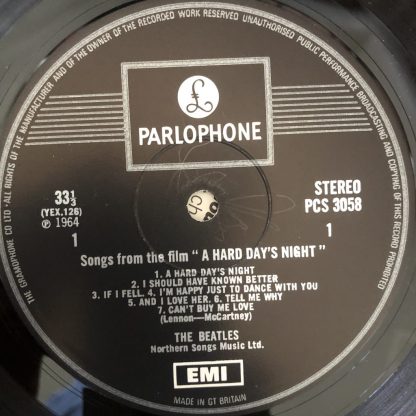 PCS 3058 The Beatles A Hard Day's Night