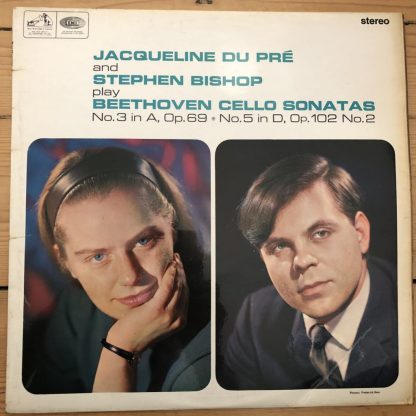 HQS 1029 Beethoven Cello Sonatas Nos. 3 & 5 Jacqueline Du Pre & Stephen Bishop