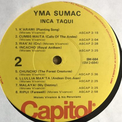 SM-684 Yma Sumac Voice Of The Xtabay