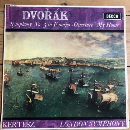 SXL 6273 Dvorak Symphony No 5 / Overture My Home / Kertesz / LSO W/B