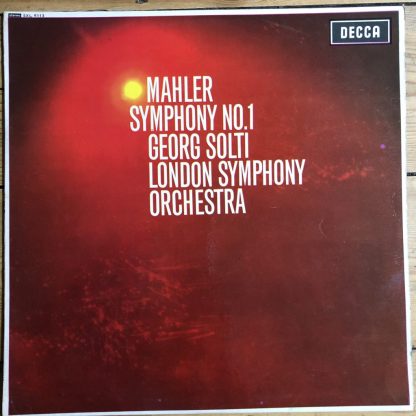 SXL 6113 Mahler Symphony No.1 / Solti / LSO W/B