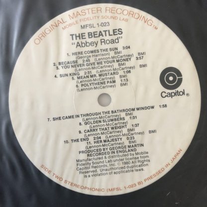 MFSL 1-1023 The Beatles Abbey Road