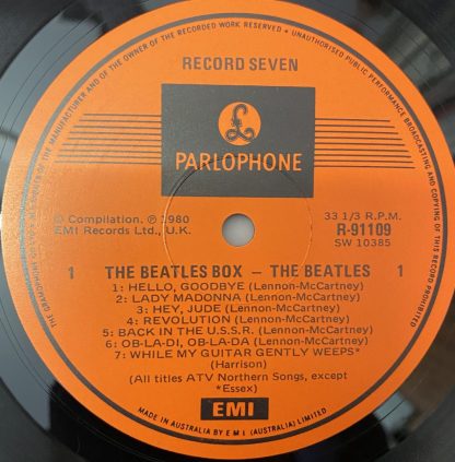 The Beatles Box Express from Liverpool 8 LP box set
