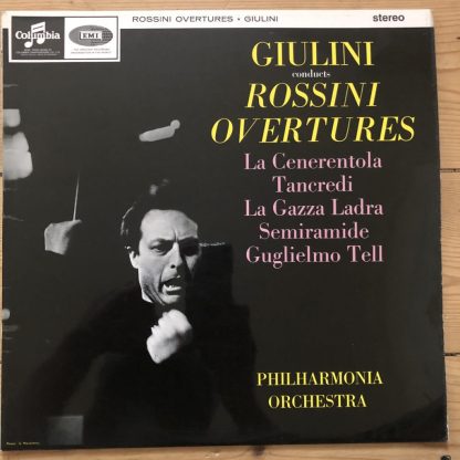 SAX 2560 Rossini Overtures / Giulini / Philharmonia E/R