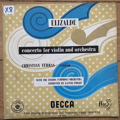 LX 3116 Elizalde Violin Concerto
