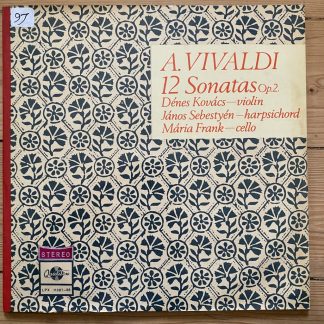 LPX 11387-88 Vivaldi 12 Sonatas Op. 2