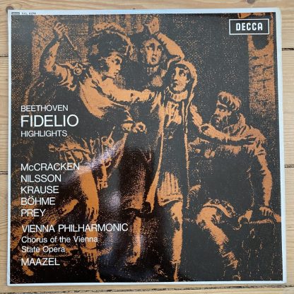 SXL 6276 Beethoven Fidelio Highlights / Maazel W/B
