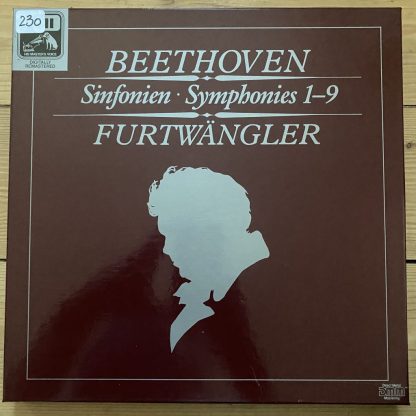 EX 29 0660 3 Beethoven Symphonies Nos. 1 - 9 / Furtwangler 6 LP box