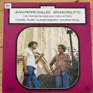 Decca 7.174 Les Grandes Sonates Pour Violon Et Piano