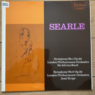 SRCS.72 Searle Symphonies Nos 1 & 2 LPO Boult / Krips