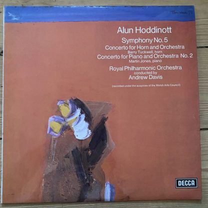 SXL 6606 Hoddinott Symphony No. 5 etc. / Tuckwell / Jones / Davis