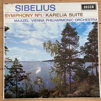 SXL 6084 Sibelius Symphony No. 1 / Karelia Suite Maazel / VPO W/B