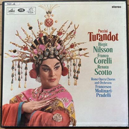 SAN 159-61 Puccini Turandot / Nilsson / Corelli W/A 3 LP box