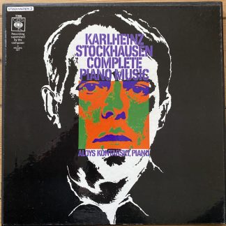 CBS 77209 Stockhausen Complete Piano Music