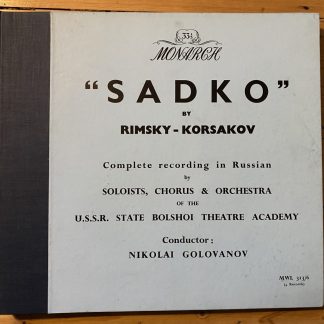 MWL 313-316 Rimsky-Korsakov Sadko