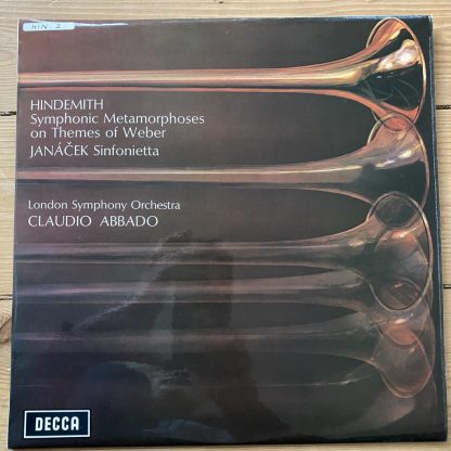 SXL 6398 Hindemith Symphonic Metamorphoses