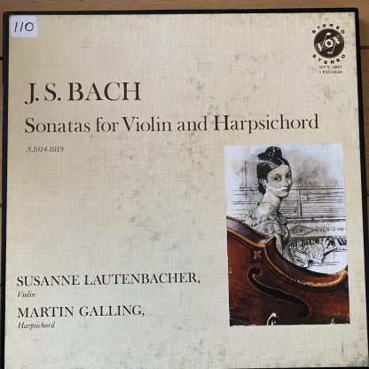 SVUX 52027 Bach Sonatas for Violin & Harpsichord