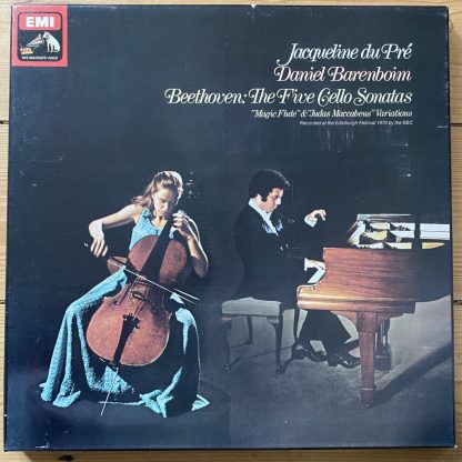 SLS 5042 Beethoven The 5 Cello Sonatas Jacqueline Du Pre