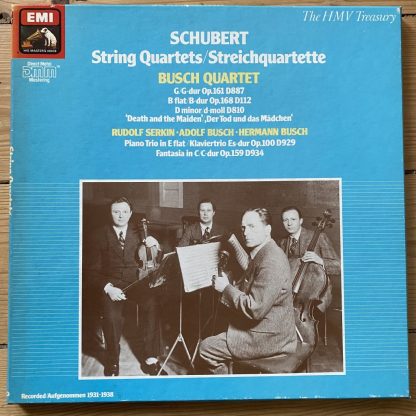 EX 137 290950 3 Schubert String Quartets