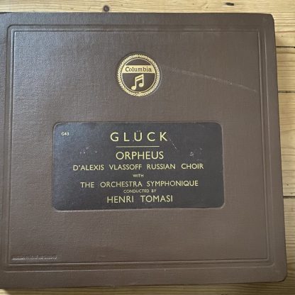LX 8186/93 Gluck Orpheus / Alice Raveau