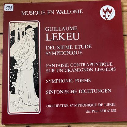 MW 80009 Guillaume Lekeu Symphonic Works / Paul Strauss
