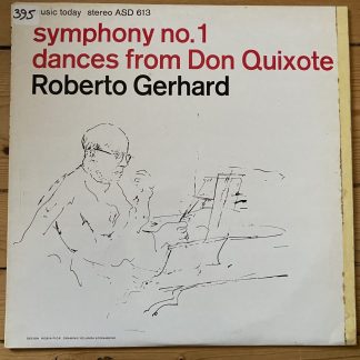 ASD 613 Gerhard Symphony No. 1 etc. / Dorati S/C