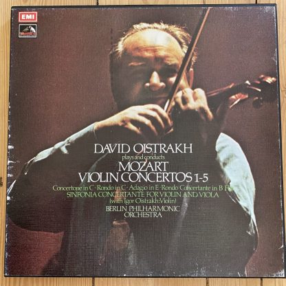 SLS 828 Mozart Violin Concertos Nos. 1 - 5 etc.
