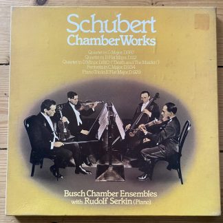 SHB 53 Schubert Chamber Works