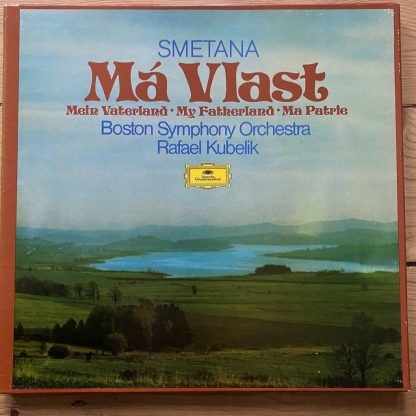 2707 054 Smetana Ma Vlast / Kubelik / Boston Symphony 2 LP box