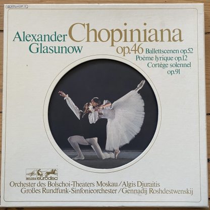 86 884 XDK Glazunov Chopiniana / Roshdestvensky