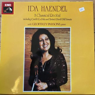 ASD 3352 Ida Haendel A Classical Recital