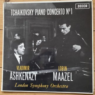 SXL 6058 Tchaikovsky Piano Concerto No. 1 / Vladimir Ashkenazy