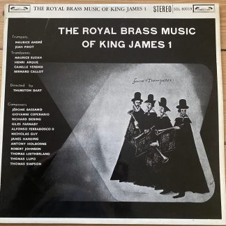 SOL 60019 The Royal Brass Music Of King James 1 / Dart