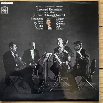 BRG 72540 Leonard Bernstein and the Julliard String Quartet