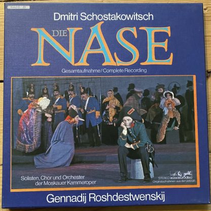 89 502 XFR Shostakovich The Nose / Rosdestvensky