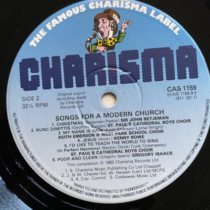 CAS 1159 Peter Hammill & Van Der Graaf etc, Songs For A Modern Church
