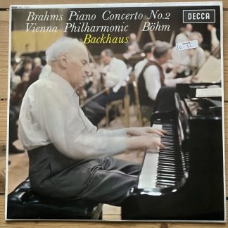 SXL 6322 Brahms Piano Concerto No. 2 / Backhaus