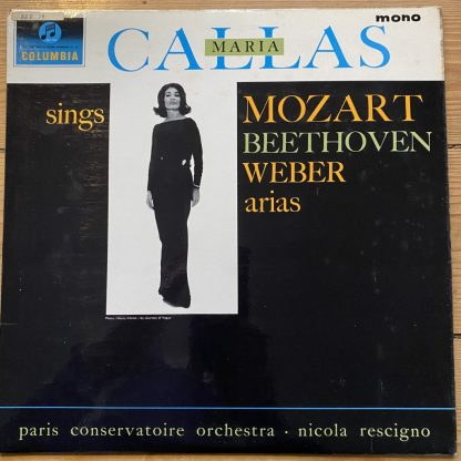 33CX 1900 Maria Callas Sings Arias by Mozart, Beethoven and Weber