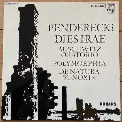 SAL 3680 Penderecki Dies Irae / Auschwitz Oratorio etc