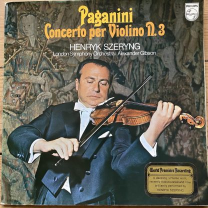 6500 175 Paganini Violin Concerto No. 3