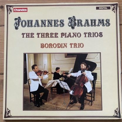 DBRD 2005 Brahms The Three Piano Trios / Borodin Trio 2 LP set
