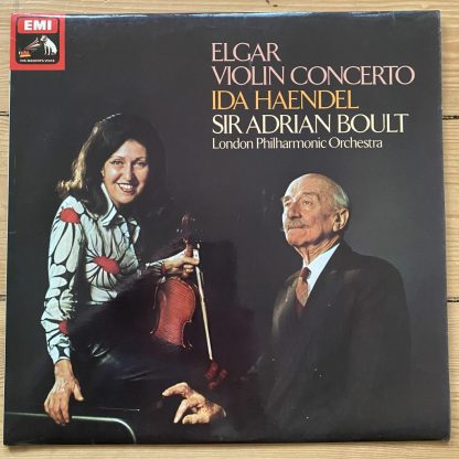 ASD 3598 Elgar Violin Concerto / Ida Haendel / Boult / LPO