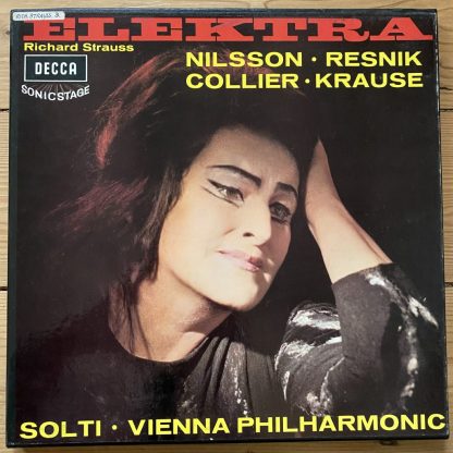SET 354-5 Strauss Elektra / Nilsson / Solti etc. W/B 2 LP box