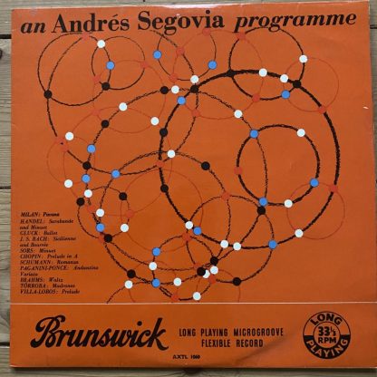 AXTL 1060 An Andrés Segovia Programme